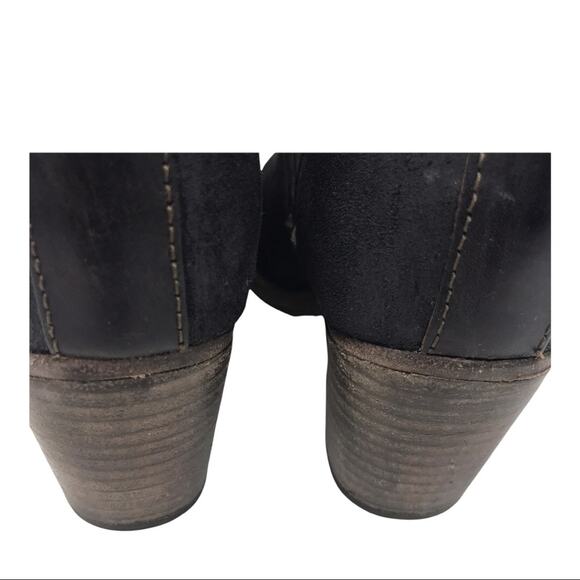 rag & bone Durham Chelsea Ankle Booties-Italian Waxed Suede-Size 37.5-US 7 1/2 - Picture 8 of 15